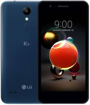 Телефон LG K9 не включается